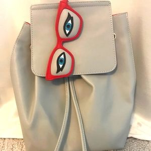 NWOT Tura faux leather backpack style purse